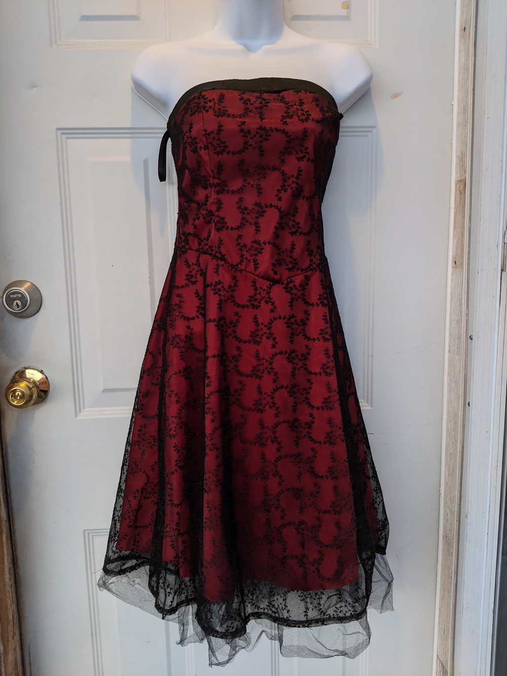Y2K Strapless Dress